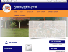 Tablet Screenshot of ams.ansonschools.org